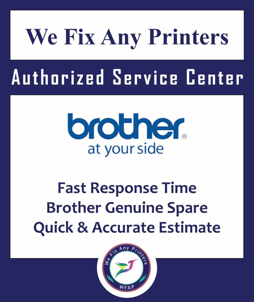 brother printer authroized service center